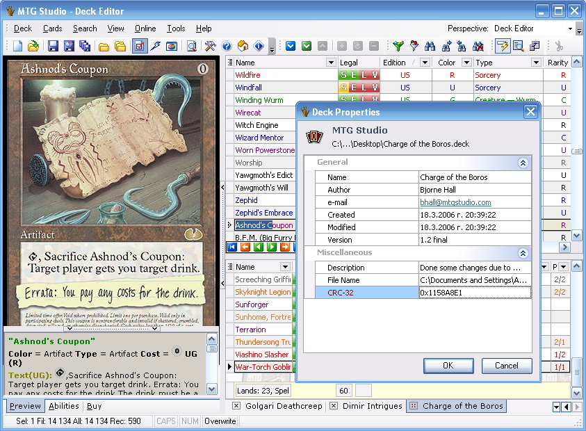 MTG Studio 3.232